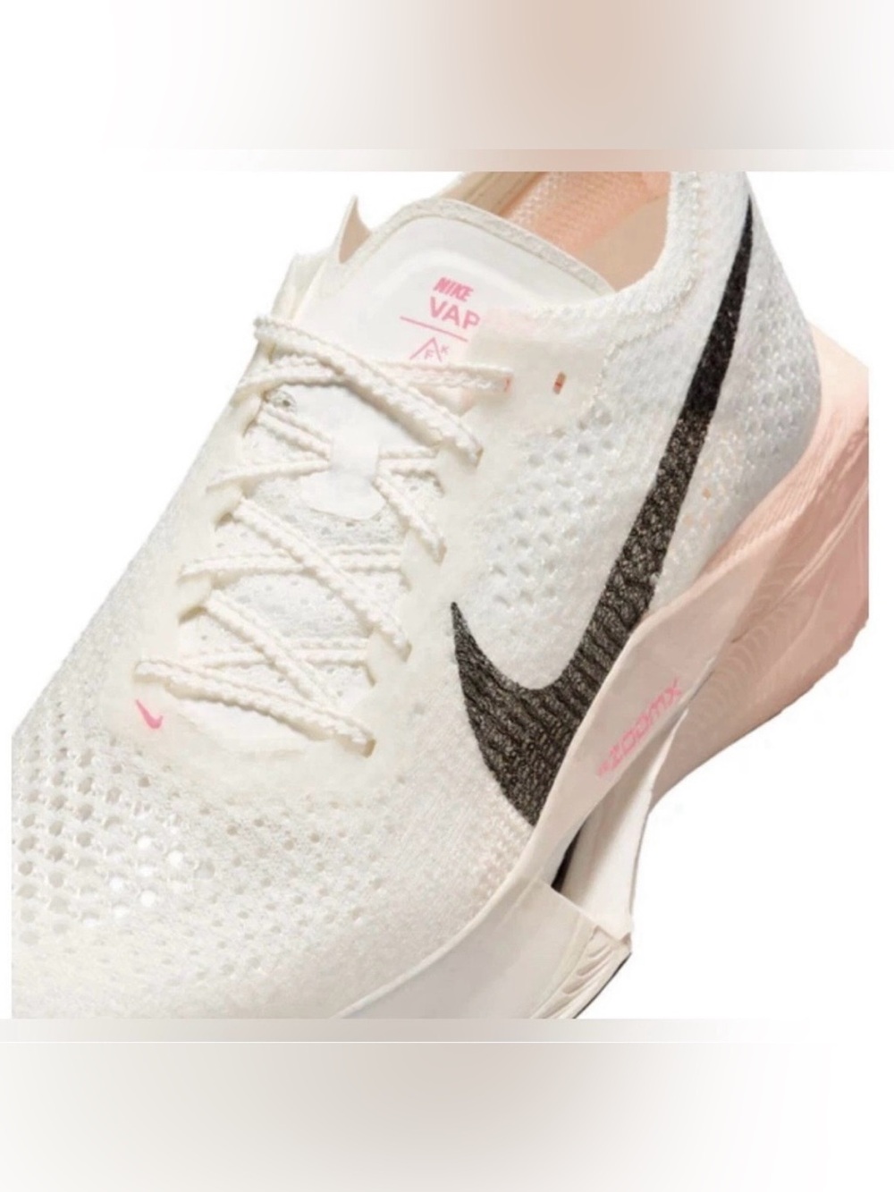 Nike Zoomx Vaporfly Next% 3 Sail-Crimson-Guava Ice-Womens Sz 7.5 DV4130-103 NEW - Picture 6 of 9